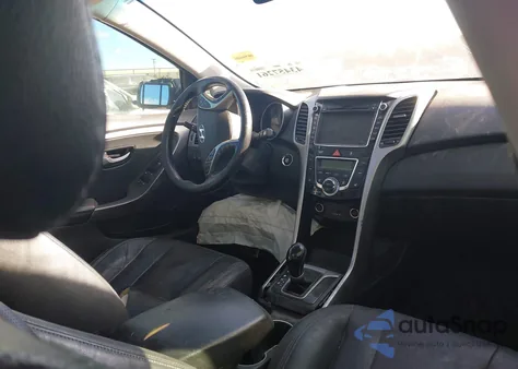 2013 Hyundai Elantra Gt из США, поврежденный, VIN KMHD35LE8DU043329